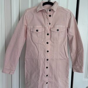 NWT LOFT Light Pink Denim Jacket